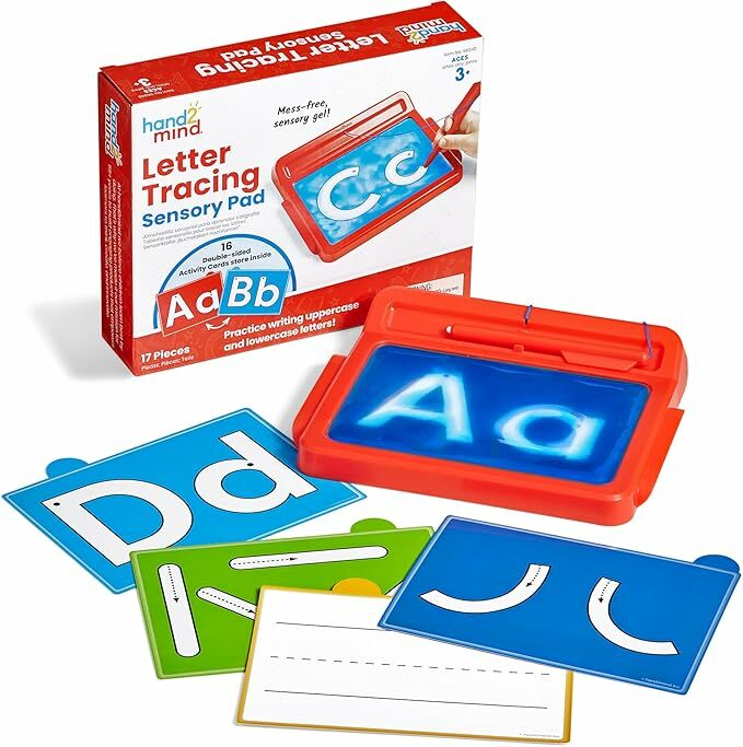 hand2mind Letter Tracing Sensory Pad