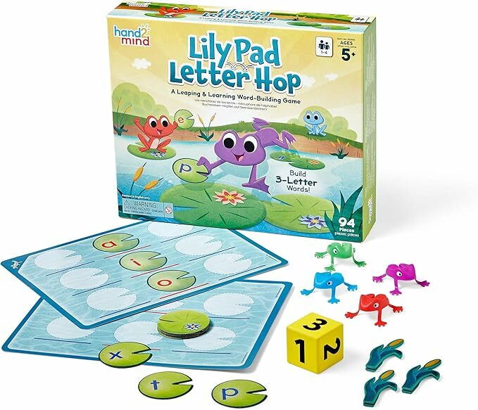 hand2mind Lily Pad Letter Hop