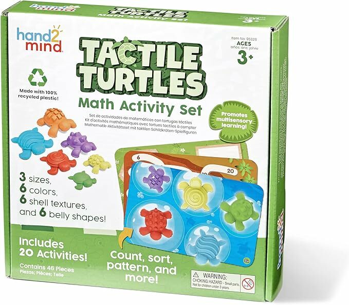 hand2mind Tactile Turtles Math Activity Set